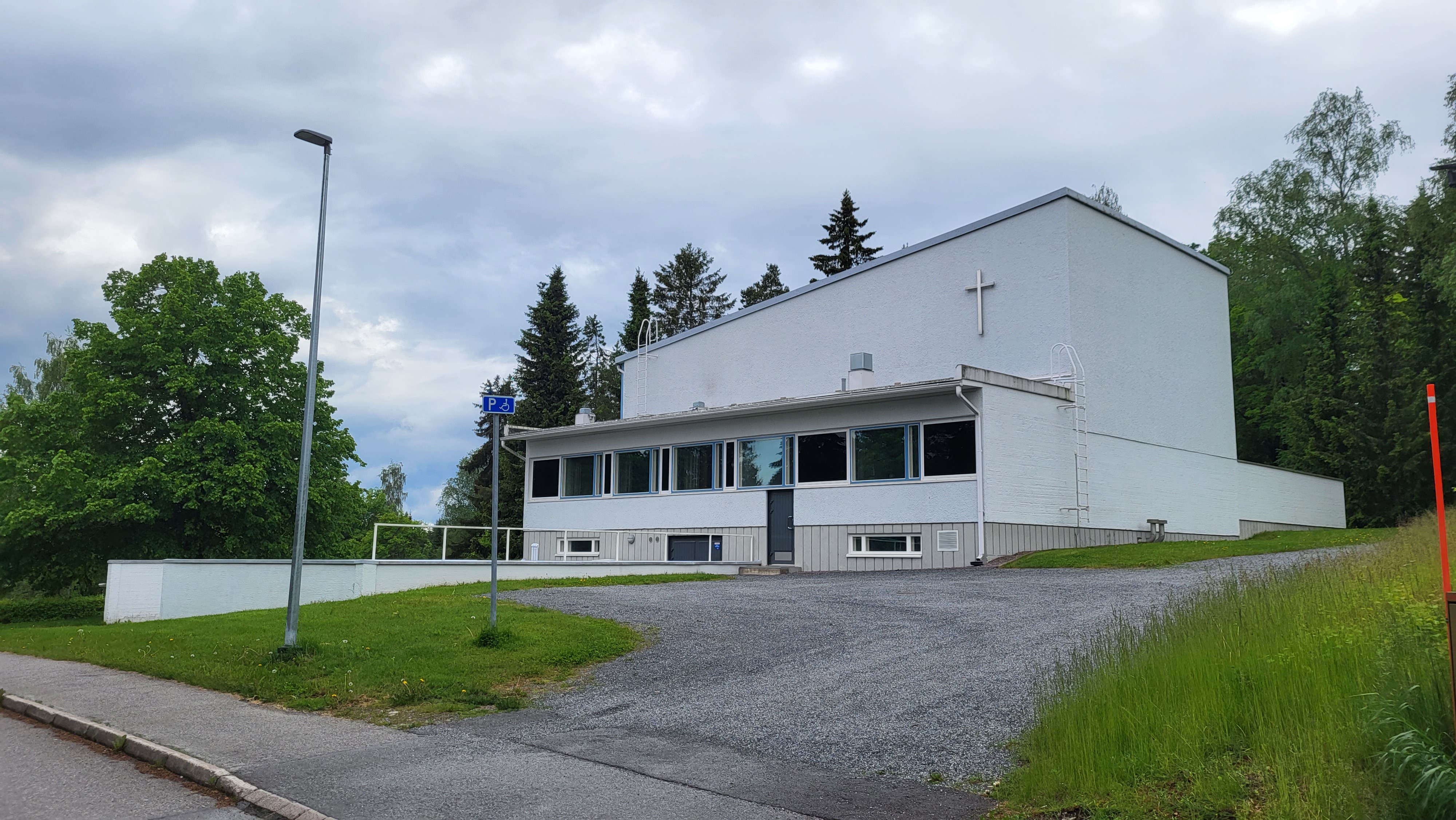 Siunauskappelin julkisivu