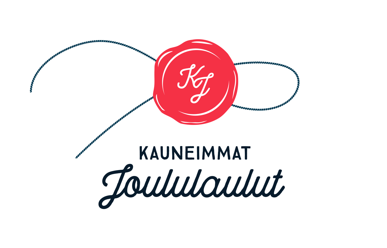 kauneimmat joululaulut logo valkoisella alustalla